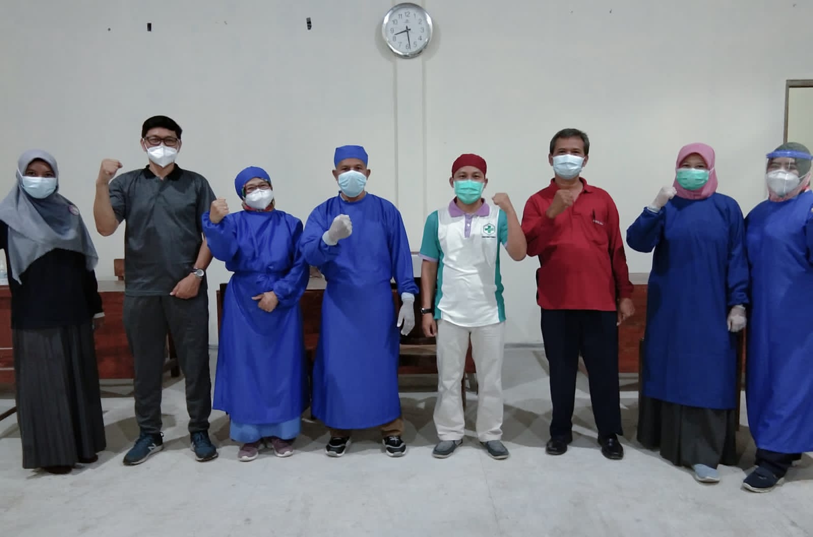 Kegiatan Vaksinasi Covid-19 di Balai Kalurahan